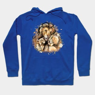 family of lion Hoodie